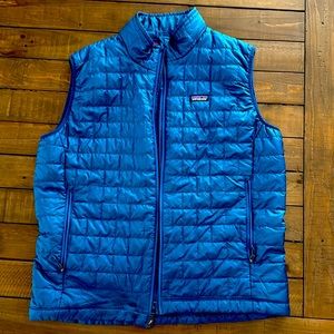 Patagonia blue tech vest. Excellent condition. Barely worn. XXL